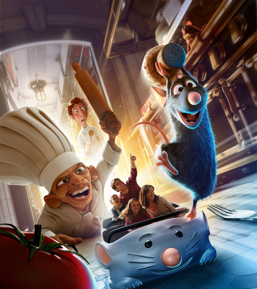 New attraction Ratatouille The Ride L'Aventure Totalement Toquée de ...