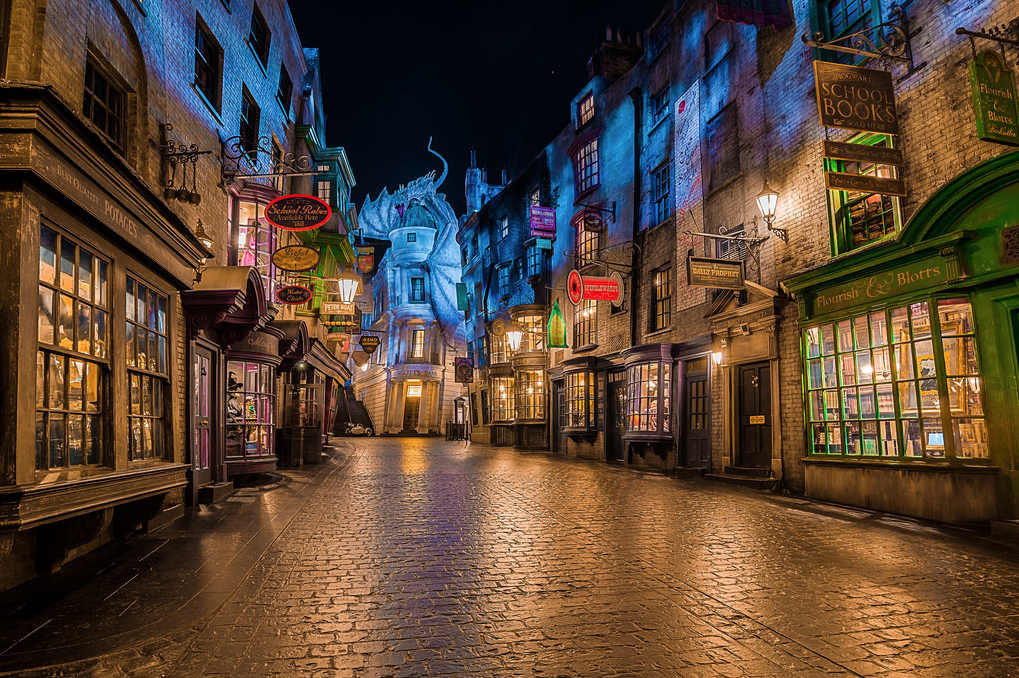 Wizarding World Of Harry Potter Diagon Alley Hogwarts - vrogue.co